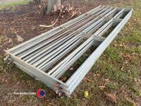 5 x 12ft galvanised field gates - 4