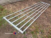 New 15ft galvanised gate