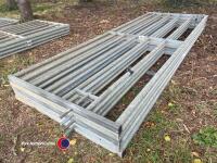 5 x 10ft galvanised field gates