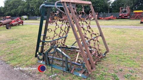 Weaving 6m hydraulic folding chain harrow