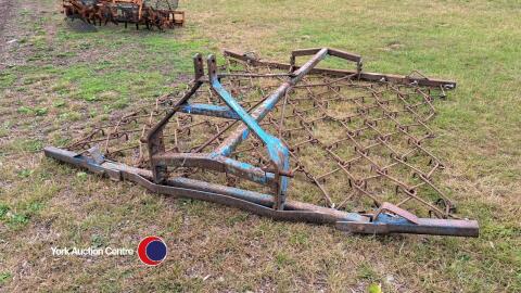 Parimiter folding grass harrows onsite from last sale 3933