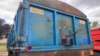 Smyth 14T grain trailer, hydraulic door, sprung drawbar, rollover sheet, commercial axles - 4