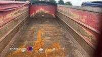 Smyth 14T grain trailer, hydraulic door, rollover sheet, sprung drawbar, flotation tyres, commercial axles - 7