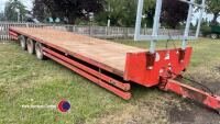 33ft McCauley bale trailer - 2