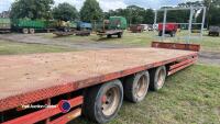 33ft McCauley bale trailer - 5