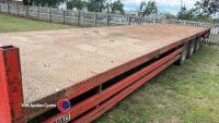 33ft McCauley bale trailer - 8