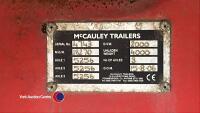 33ft McCauley bale trailer - 11
