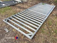 Heavy duty galvanised partition