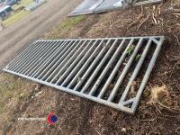 Heavy duty galvanised partition - 4