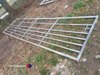 14ft galvanised gate - 2