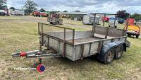 Avonride twin axle bogie trailer with beavertail - 2