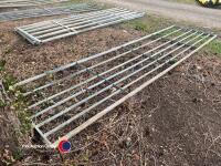 14ft galvanised gate - 3