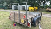 Avonride twin axle bogie trailer with beavertail - 4