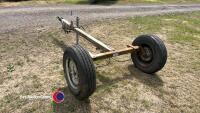 Trailer chassis with brakes, suit compressor, ibc water bowser - 3