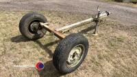 Trailer chassis with brakes, suit compressor, ibc water bowser - 4