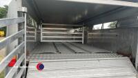 Ifor Williams 14ft tri axle cattle trailer with sheep decks, 2018 - 7