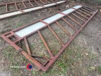15ft cattle feed barrier