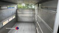 Ifor Williams TA510 tri axle livestock trailer c/w fold down front flap - 4