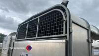 Ifor Williams TA510 tri axle livestock trailer c/w fold down front flap - 6