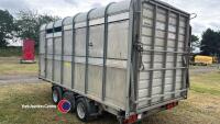 2020 Ifor Williams DP120S 14ft tri axle livestock trailer c/w sheep decks serial number L3015762 - 4