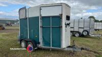 Ifor Williams 505 aluminium floor, tows well