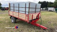 Horse muck trailer