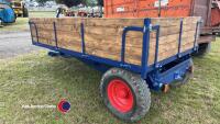 3T tipping trailer with new floor and sides - 4