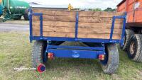 3T tipping trailer with new floor and sides - 5