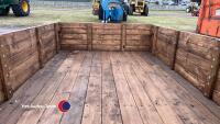 3T tipping trailer with new floor and sides - 6