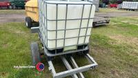 IBC trailer with 2 automatic drinkers, good solid trailer - 3