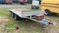 Richardson 10ft flatbed trailer, recent tyres
