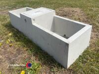 Concrete drinker