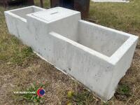 Concrete drinker