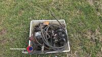Hydraulic spool valve chest, motors and pipes - 2