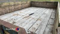 Wooden sided tipping trailer 10ft x 6ft - reboarded 6 months ago - 5