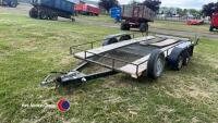 Twin axle car trailer - 2