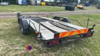 Twin axle car trailer - 3