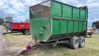 Horn 11T tipping trailer with silage sides - 2