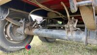Tip-a-bull 12T grain/silage trailer, commercial axles, sprung drawbar, hydraulic door, 2018 - 7