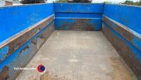 Stewart GX11-15S 11T tandem axle tipping trailer with removable sides, making 16ft 6 ins flatbed trailer. LED lights, super singles, 2011 - 8
