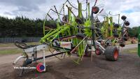 Claas Liner 4000 4 rotor rake, excellent condition ready for work, 15m working width, hydraulic folding and hydraulic width adjustment. 2018, control box in office - 7