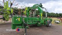 McHale 998 square bale wrapper, gwo, 2016, control box in office