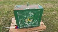 JD tractor weight block