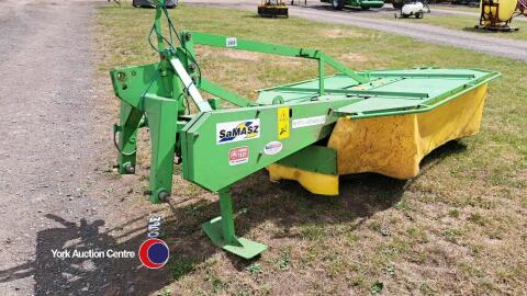 Samasz 165 drum mower, only done 40 acres of work. Barn stored for the past 4 years, pto in office