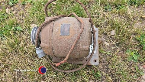 Vintage electric motor 4 hp 1ph works