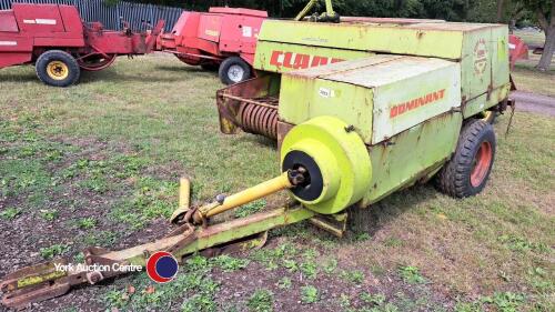 Claas Dominator baler