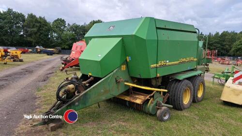 John Deere 680 80 x 80 baler, wo