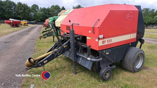 Vicon RF 135 round baler control box in office
