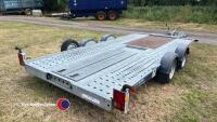 Brain James car transporter, really great condition, brakes and wheel bearings all good, ramps in compound - 4
