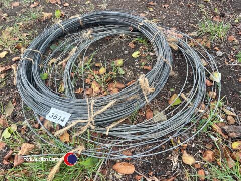 Coil of plain wire
